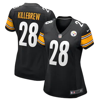 womens nike miles killebrew black pittsburgh steelers game 